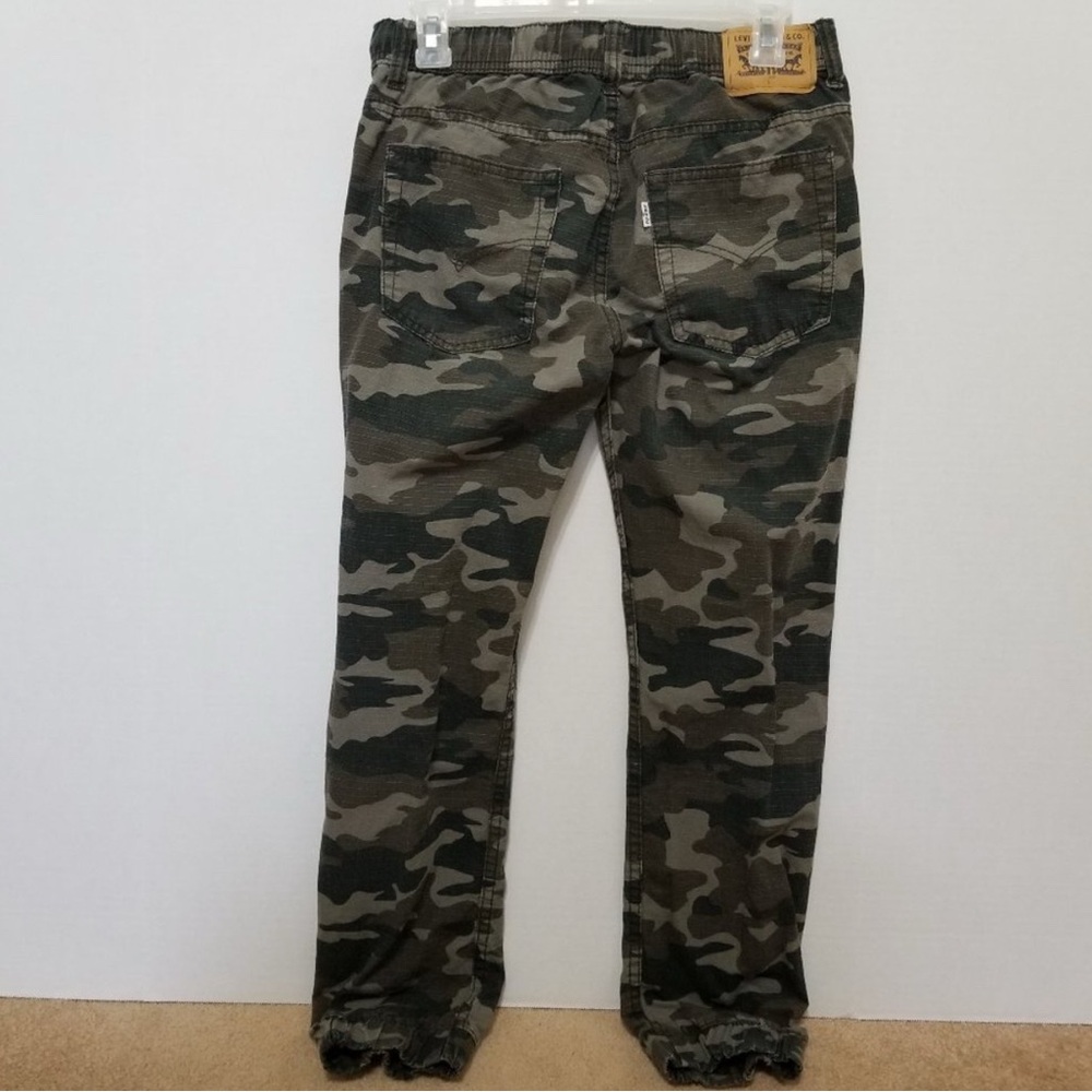 Levi Strauss camo joggers BOYS LARGE - Picture 2 of 7
